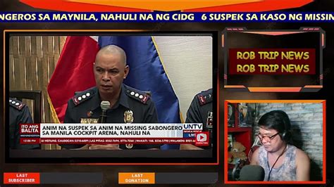 6 suspek sa kaso ng missing sabungeros sa Maynila, .